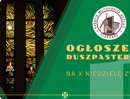 Ogłoszenia duszpasterskie – 07.06.2026